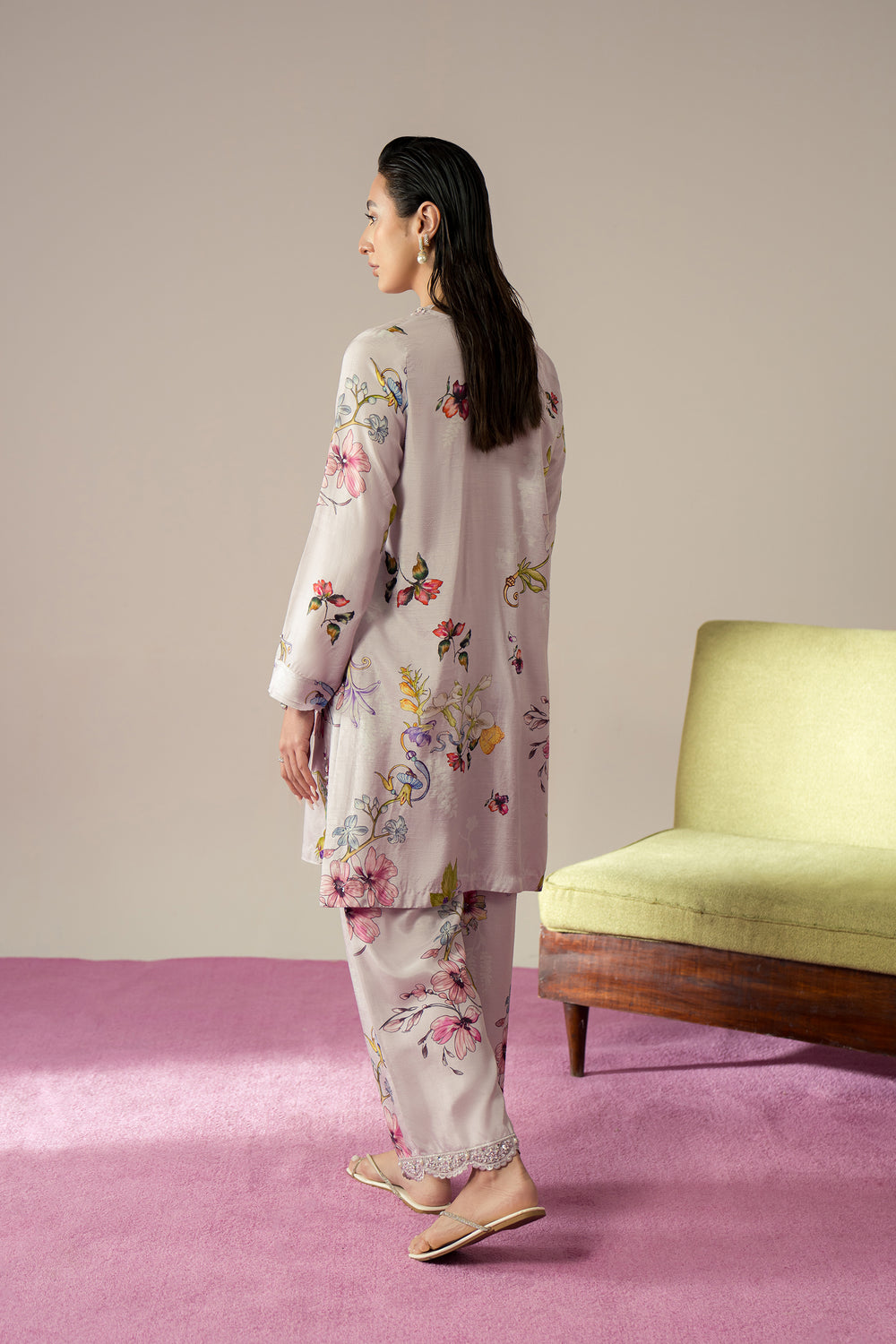 Floral Pastel Cord Set