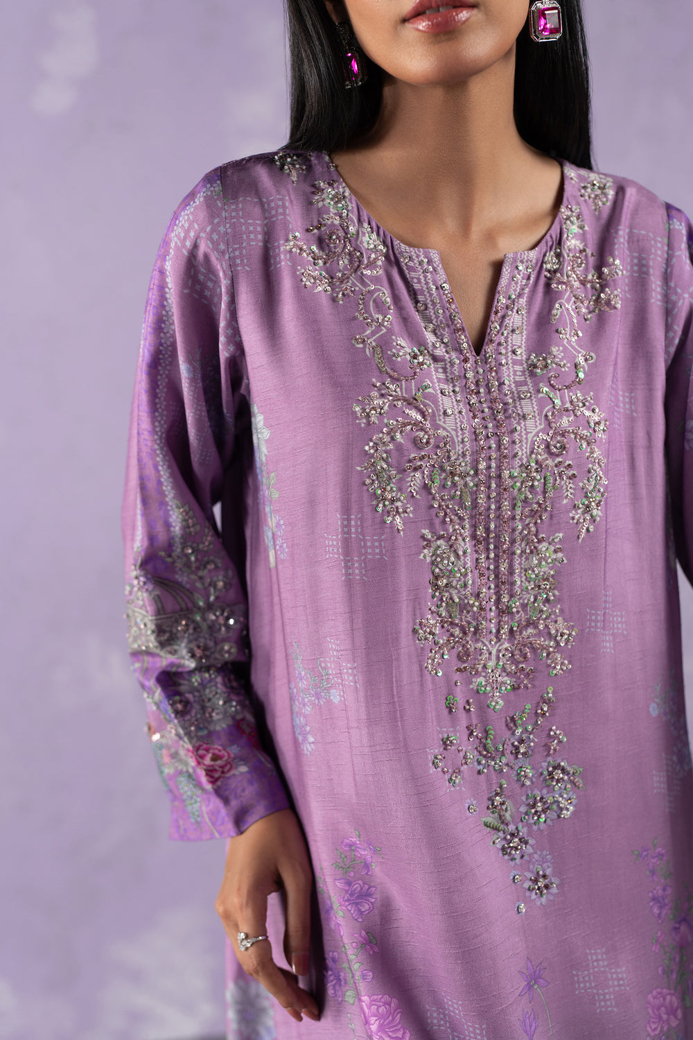 Iris tassel kaftan