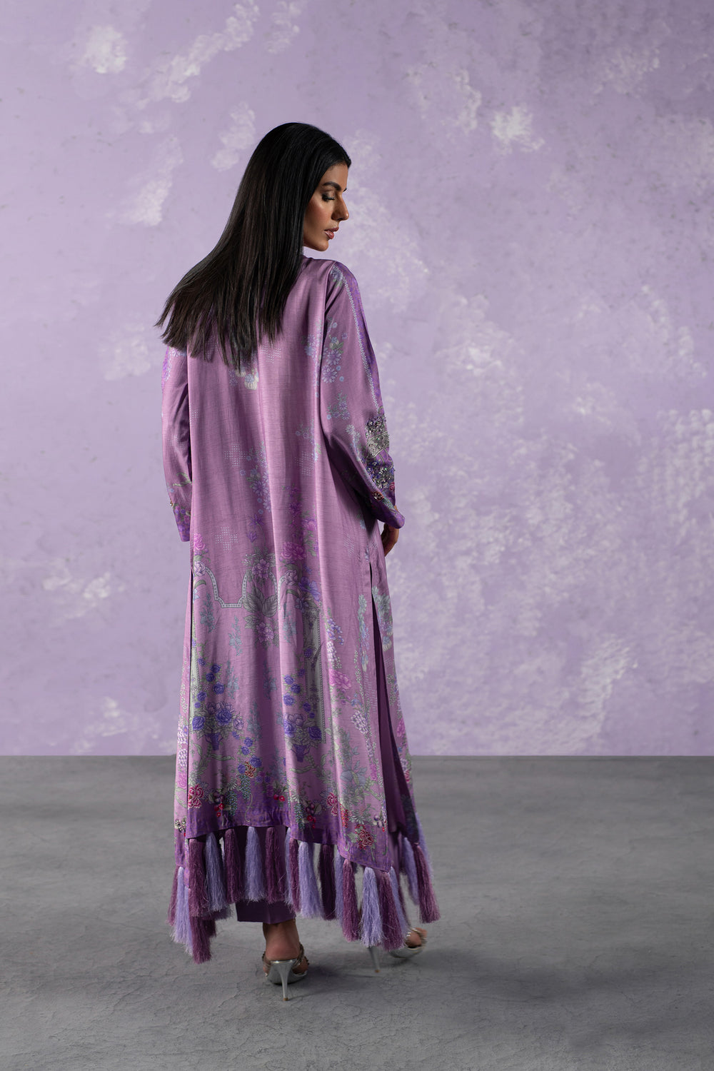Iris tassel kaftan